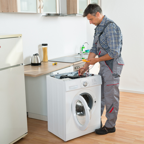 can you walk me through the steps of troubleshooting my washer issue in Brighton